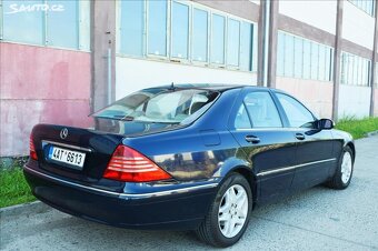 Mercedes-Benz Třídy S 5.0 S 500 V8/2002/KŮŽE/NAVI/ - 4