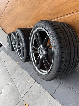 Porsche 992 Turbo S Alu Kola 20/21 500km Topstav - 4