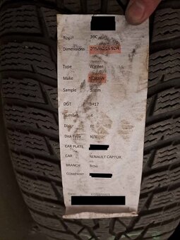 Nokian WR winter s disky: 205/60 R16 92H - 4