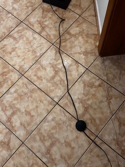 Designová stojací lampa z přírodního ratanu - 4