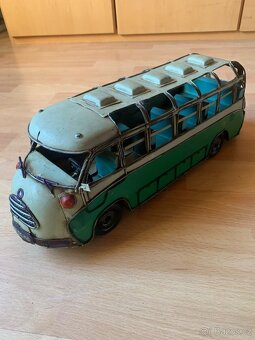 Retro hračka starý Autobus - 4