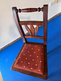 Jídelní stůl - hospodský (80cm - výška) + židle - 4