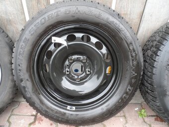 Komplet Zimní Sada Dunlop +Poklice 215/60/16 ET 41 5X112 - 4