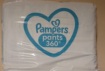 Plenkové kalhotky Pampers pants 5 - 4