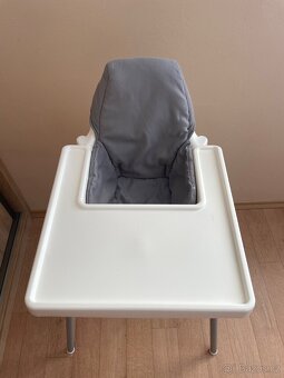 Jídelní židlička pro děti IKEA s polštářkem - 4