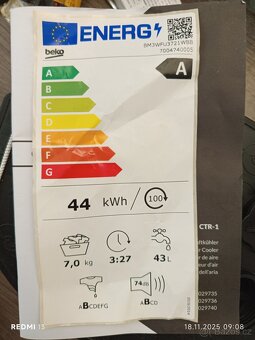 Prodám pračku Beko - 4
