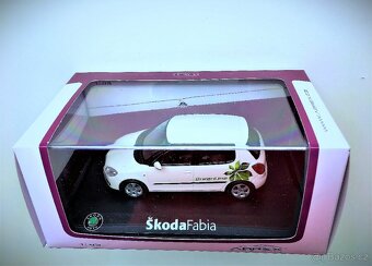 Model ŠKODA Fabia II "GREEN LINE"  Abrex 1/43 - 4