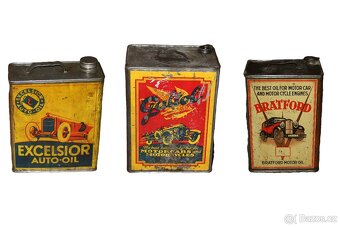 Cedule a Plechovky od oleje - Sháním - 4