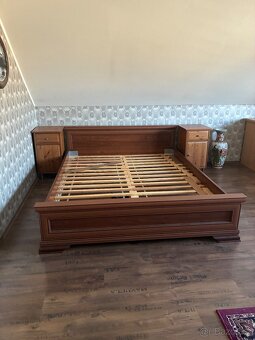 POSTEL + NOČNÍ STOLKY 160cm - 4