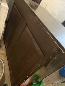 Retro malovaná komoda - 4