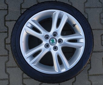 Alu kola originál Škoda Fabia II, Roomster 5x100 R16 Atria - 4