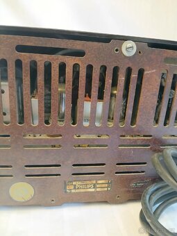 Starožitné radio Philips BX200 - 4