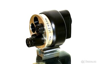 Revolverový hledáček Zorki, Kiev, Fed r.v.1970 TOP STAV - 4