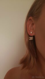 Visací náušnice ve stylu Chanel - 4