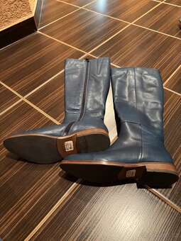 Dámské kožené kozačky - 4