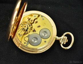 Pánské zlaté kapesní hodinky IWC Schaffhausen - 4