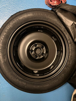 Dojezdová rezerva,  Dojezdové kolo Škoda Kodiaq 145/85 R18 - 4