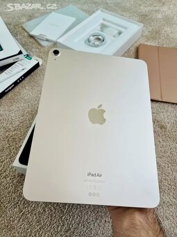 iPad Air M1 256GB Wi-Fi Starlight Baterie 100% - 4