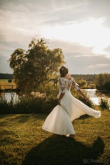Svatební šaty zn. Pronovias - 4