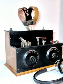 Rádio Krystalka Duvivier "piano", 1925, Francie - 4