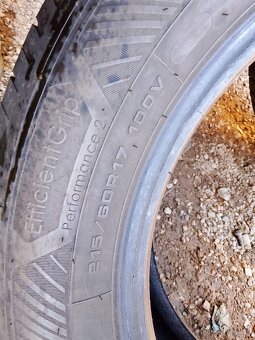 215/60/17 100v Goodyear - letní pneu 4ks - 4