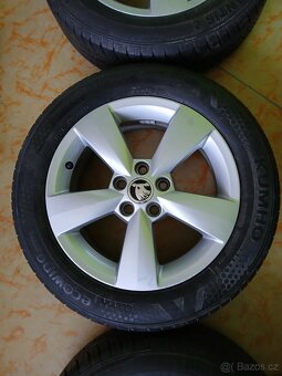disky R 15 fabia rapid 6jx15 ET38,185/60 R15 letni - 4