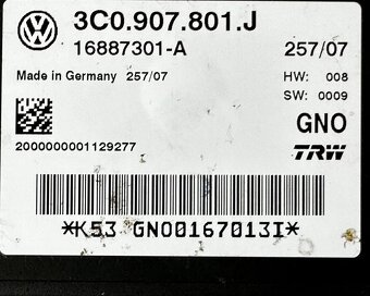 EPB řídící jednotka 3C0907801J VW Passat B6 r.v. 2008 - 4
