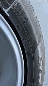 Volkswagen originální kola 17” se zimními pneu - 4
