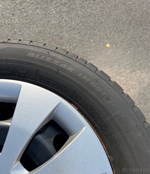 Zimní kola 5x112 205/60/16 Bridgestone 5,7 mm - 4