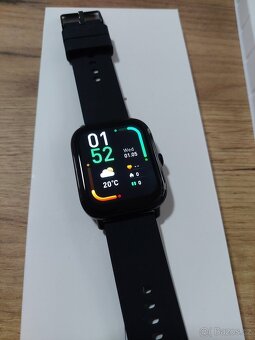 Chytré hodinky P72 – 1,85" - volání, IP68, v CZ / černé - 4