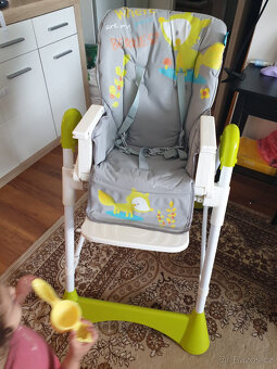 Multifunkční jídelní židlička Baby Design - 4