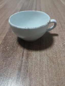 Starý porcelán zdobený, hrnečky vicka - 4