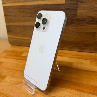 IPhone 16 Pro Max 256GB, bílý, 100% bat., eSIM (záruka) - 4