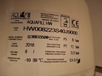 Bojler Dražice OKC 160 + expanzní nádoba - 4