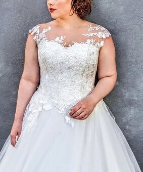 NOVÉ svatební šaty ELEGANT - 4