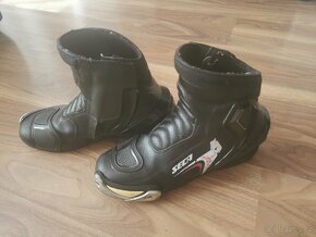 Kotníkové sportovní boty na motocykl - 4