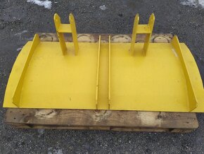 Radlice za malotraktor 130 x 59 cm,z plechu 8 mm, tříb.závěs - 4