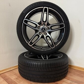 MERCEDES CLA AMG 5x112 R18 ET52+LETNÍ 225/40R18 7/5mm - 4