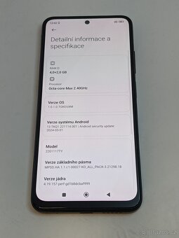 Xiaomi Redmi Note 11 4/128 black. Záruka 6 měsíců. - 4
