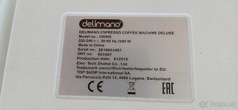 Delimano Espresso Deluxe Kávovar - 4