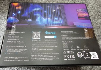 LED závěs Govee RGBIC Curtain Light 520 LED - 1.5 x 2m - 4