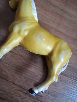 Klisna a hřebec - 2 x figurka koně - Palomino + Andalusian - 4