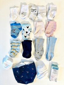 Dětské ponožky, velikost od miminka do 26. - 4