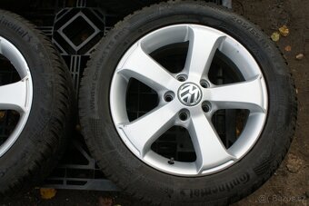 original VW a Skoda Audi Seat s pneu R16 5x112 zimni pneu - 4