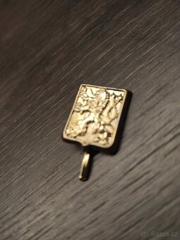 Čepicový odznak důstojnický,Československa armáda - 4