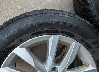 VW Passat 6.5Jx16 ET41 se zimní sada 3ks a 1ks na opravu - 4