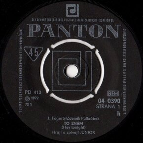 Junior - Speakers – To znám / Vítr (SP) - 4