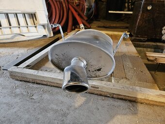 406 V6 - výfuk zadní tlumič - 4