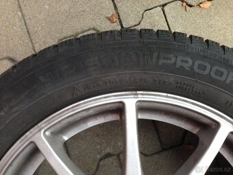 ALU sada +zimní pneumatiky - 4