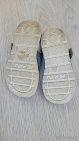 Chlapecké kožené sandále Ricosta velikost 23 - modré - 4